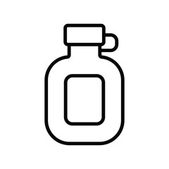 water canteen icon vector design template simple and clean