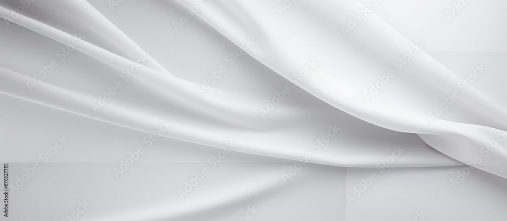Aufkleber template wallpaper with white paper texture against a gray backdrop perfect for a copy space image.