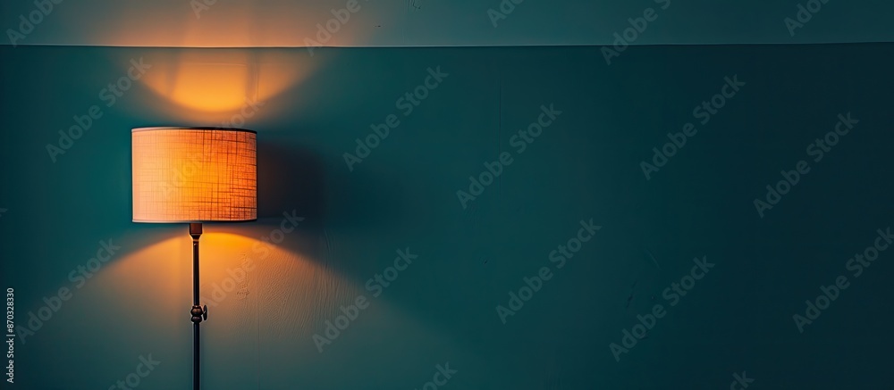 Aufkleber Lamp. with copy space image. Place for adding text or design