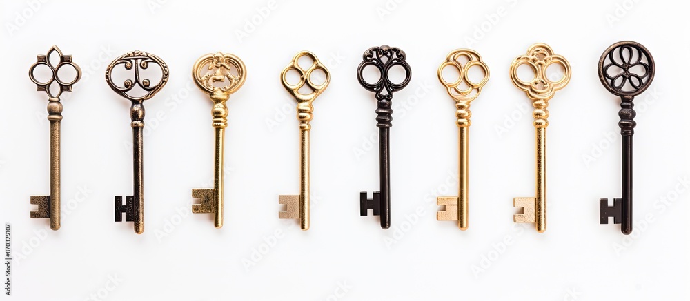 Poster Keys displayed on a plain white background with room for additional images.