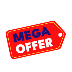 Mega Offer Sticker
