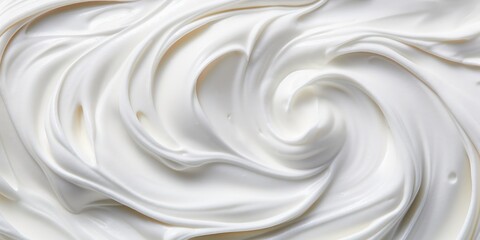 Obraz premium Abstract Swirling Creamy Texture