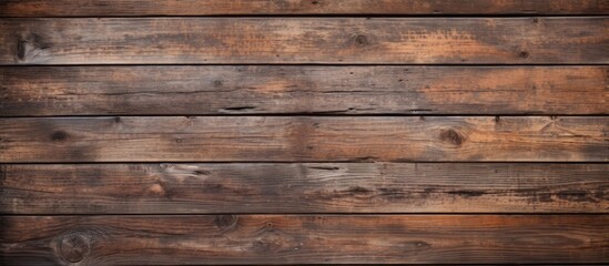 Obraz premium Vintage background of aged wood with a textured appearance, providing a blank space for designers to work with. with copy space image. Place for adding text or design
