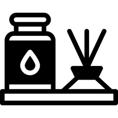 Vector Icon Incense, Esoteric, Magic, Bottle, Fortune Teller