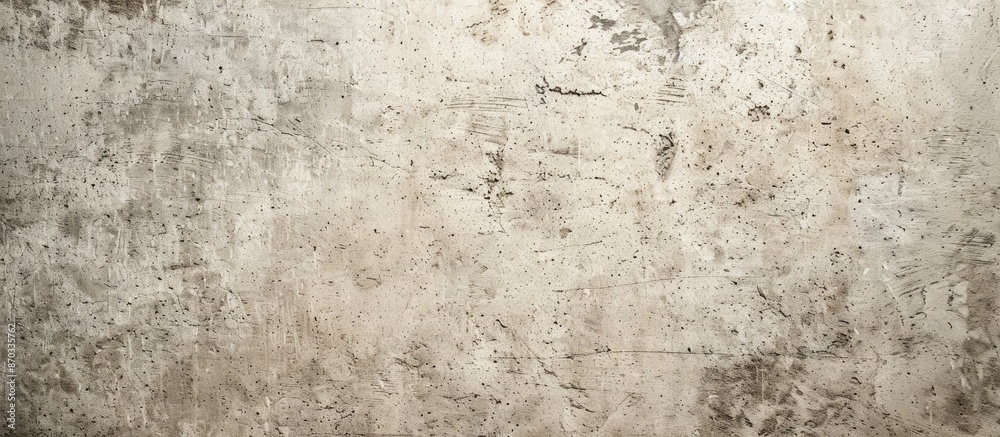 Aufkleber close up retro plain cream color cement wall background texture for show or advertise or promote pro