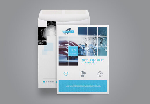 Technology C4 Envelope Catalog With Boxs