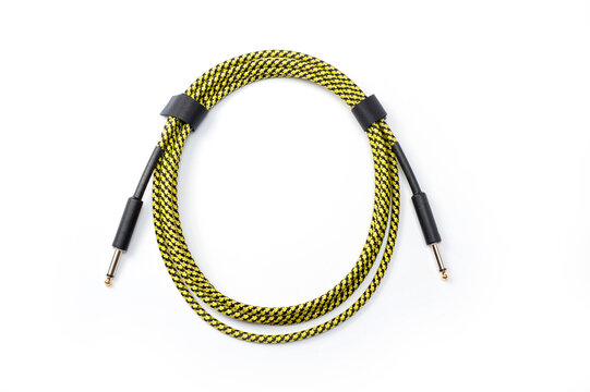 Jack cord for guitar and connection of various musical devices, pedals, amplifier and so on.