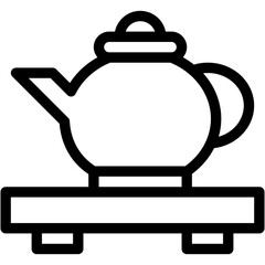 Vector Icon Tea Ceremony, Tea, Drink, Cultures, Beverage, Food, Cup