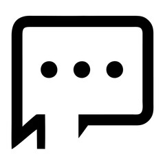  chat bubble vector 