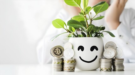 Infographic on Financial Planning Strategies for Stress Relief and Happiness