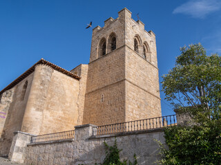 Town of Aranda de Duero, a beautiful tourist destination (Spain)