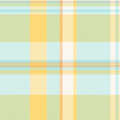 Seamless texture check of tartan fabric pattern with a plaid background vector textile.
