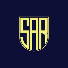 sar letter logo design