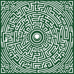 maze or labyrinth pattern (artwork 3)