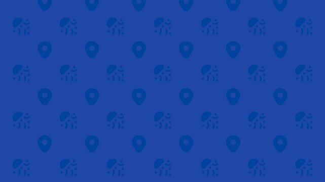 4k abstract animated moving emoji motion background, seamless looping animated cover background for puzzle and quiz videos