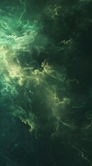 Obraz premium abstract green waves background