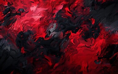 Abstract red and black wavy background. 3d render illustration.Abstract red and black wavy background. 3d render illustration.