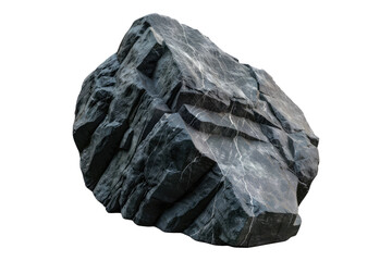 Obraz premium Heavy rock isolated on transparent background