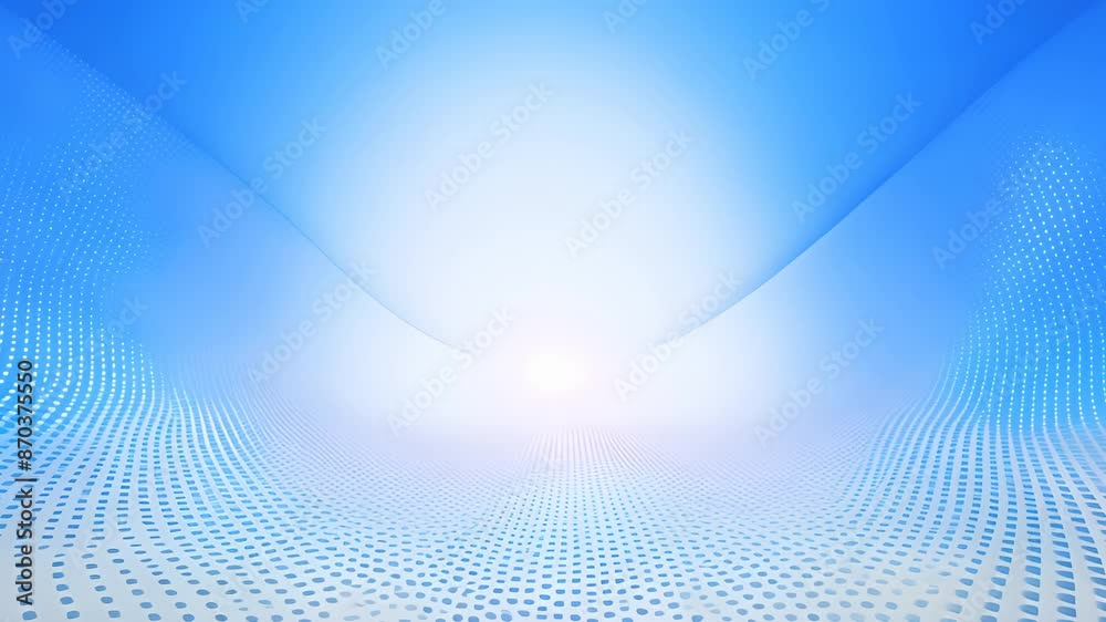 Poster pop texture grunge dots background with white and blue halftone dots