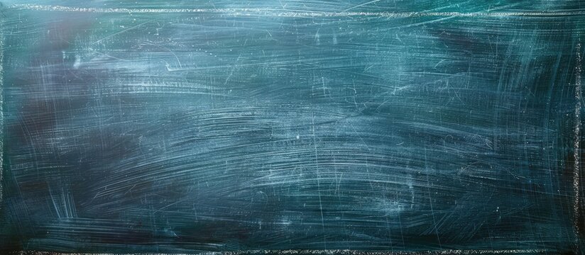 Chalk-stained blackboard for back-to-school theme with a blank area for text or copy space image.