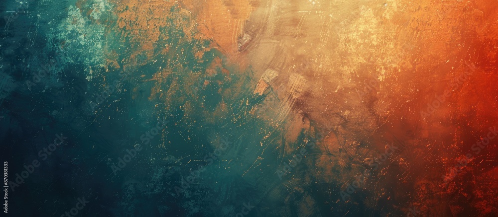 Poster Background color and tones create an artistic copy space image.