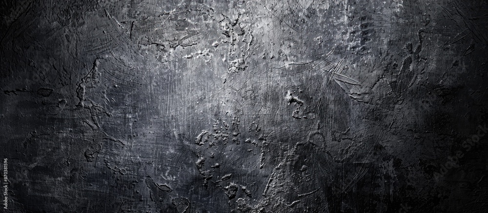 Aufkleber Abstract grainy texture with copy space image on a dark backdrop, suitable as a design element.