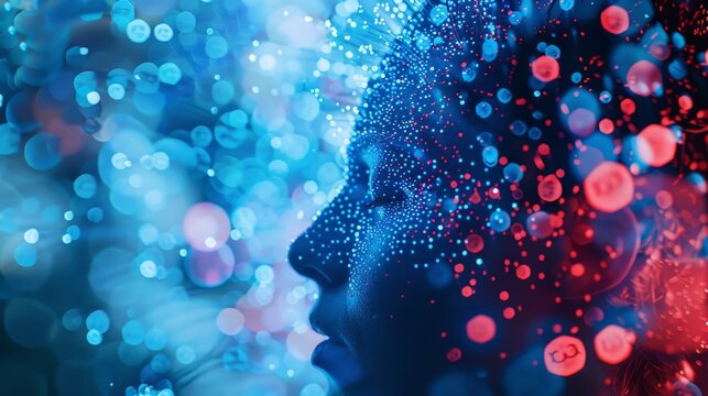 Digital Thoughts Exploding in Colorful Streams