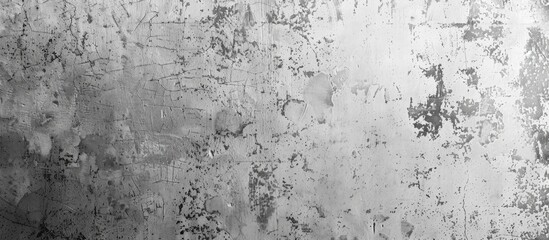Fototapeta premium A background with a rustic texture created using silver paint, suitable for displaying items with a copy space image.