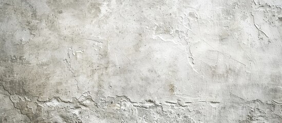 Fototapeta premium A vintage or grungy white background resembling natural cement or stone with an old texture, suitable as a retro pattern wall with copy space image.