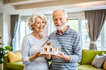 Senior Couple Buying Retirement Home
