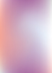 Modern banner collection in trendy gradient and noise. Blurred vector background smooth blue, pink and yellow color. Winter season aesthetic.