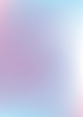 Modern banner collection in trendy gradient and noise. Blurred vector background smooth blue, pink and yellow color. Winter season aesthetic.