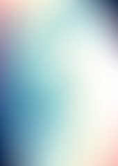 Modern banner collection in trendy gradient and noise. Blurred vector background smooth blue, pink and yellow color. Winter season aesthetic.