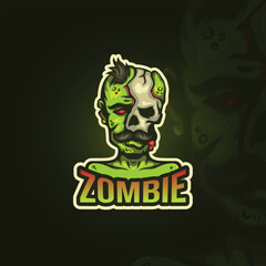 Professional Logo zombie Modern and Trendy Design