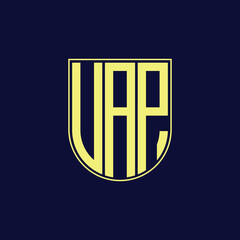 uap letter logo design