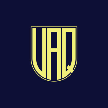 uaq letter logo design