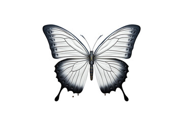 Fototapeta premium I Love Butterfly (PNG 8208x5472)
