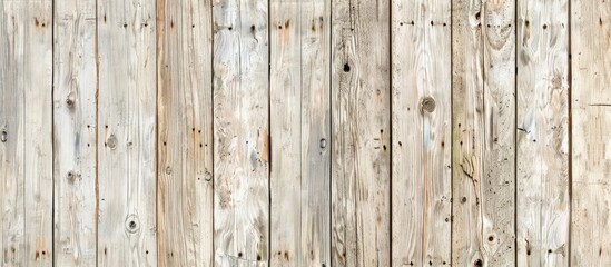 Seamless wood background and texture of an old light-colored wooden wall with copy space image.