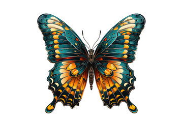 Fototapeta premium I Love Butterfly (PNG 8208x5472)