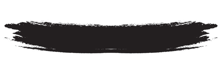 Red line of paint isolated, red smear