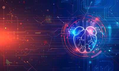 Obraz premium graphic backgrounds related to technology, communication, and the internet