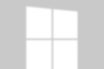 Shadow from light window.  Window shadow effect. Reflect sun beams on wall. Reflecting shades shadow  isolated on transparant background. shadow png overlay