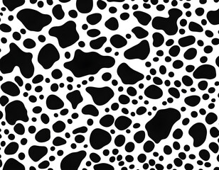 Cow Spot Texture pattern