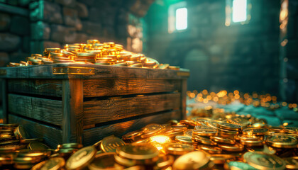 Discover the Secrets of an Ancient King's Treasury Room Filled with Gold Coins and Artifacts, A Glimpse into History's Riches