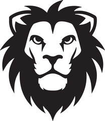 sketch of a tribal lion tattoo. lion king logo. vector drawing graceful and graceful king of beasts lion
