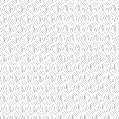 Abstract line geometric seamless pattern black and white minimal vector illustation simple wallpaper