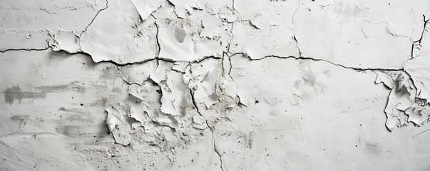 Obraz premium Background with white cement floor texture and old vintage grunge texture design - large image with high quality