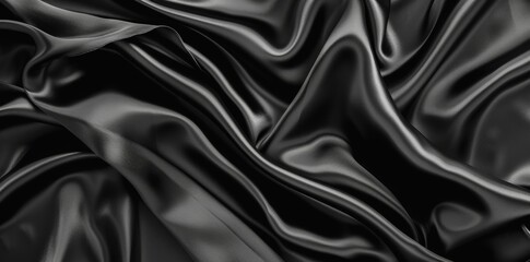 Obraz premium Abstract background luxury cloth, liquid wave, or wavy folds of grunge silk texture Satin velvet, luxurious Christmas background, elegant wallpaper design, background