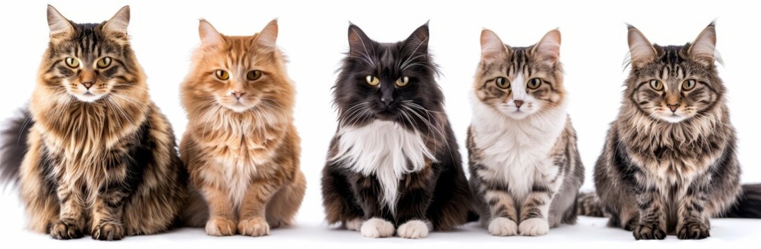Transparent cats png element