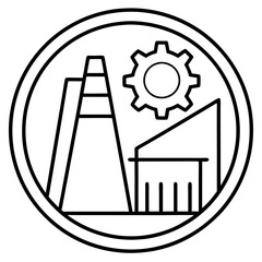 industrial vector, icon for various uses